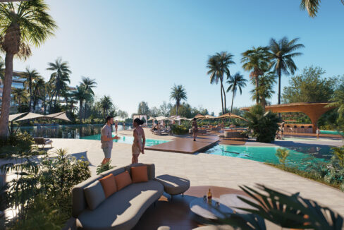 Makai pool area